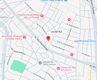 Localização da Gelritech em Osasco SP